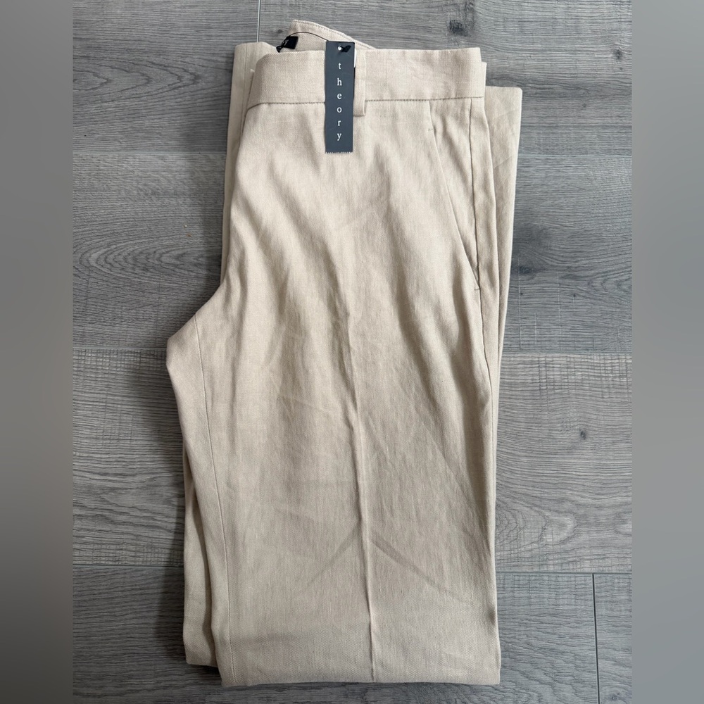 Theory women’s Tan Pants Size 12